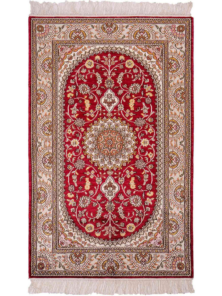 Seda chinesa Tapete 120x75cm - Tapete Oriental