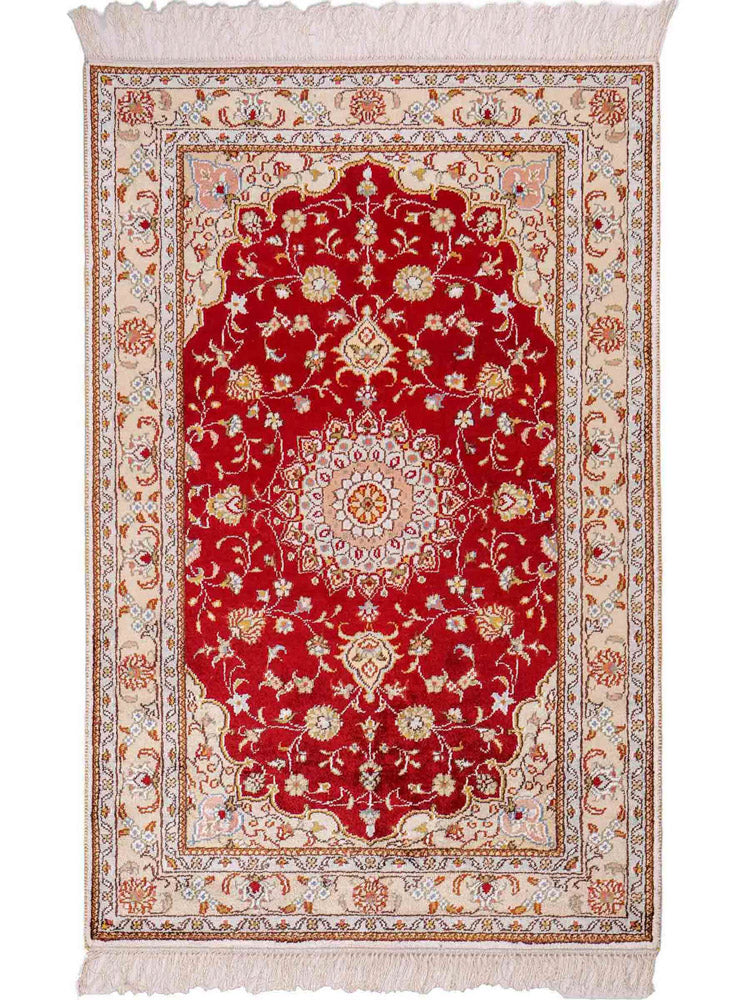 Seda chinesa Tapete 120x77cm - Tapete Oriental