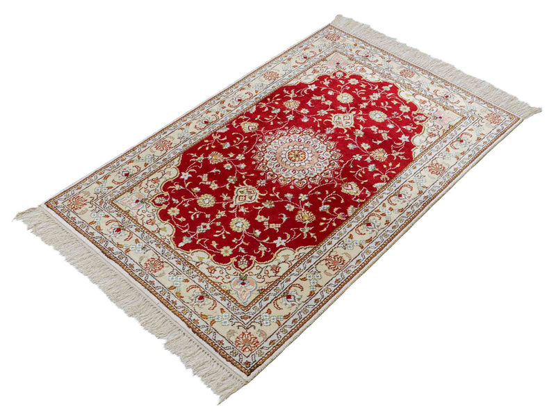 Seda chinesa Tapete 120x77cm - Tapete Oriental