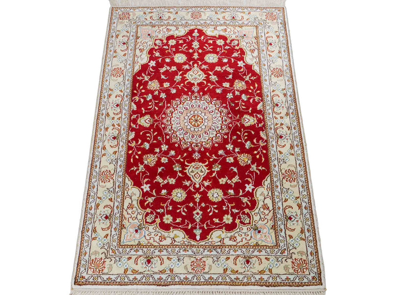Seda chinesa Tapete 120x77cm - Tapete Oriental