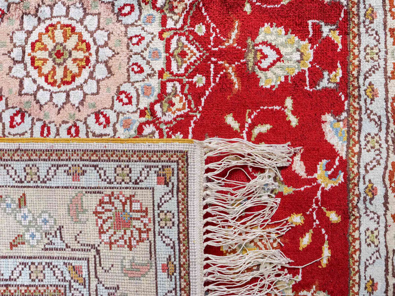 Seda chinesa Tapete 120x77cm - Tapete Oriental