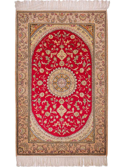 Seda chinesa Tapete 78x121cm - Tapete Oriental