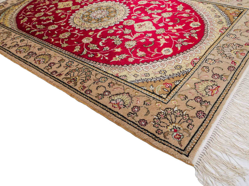 Seda chinesa Tapete 121x78cm - Tapete Oriental