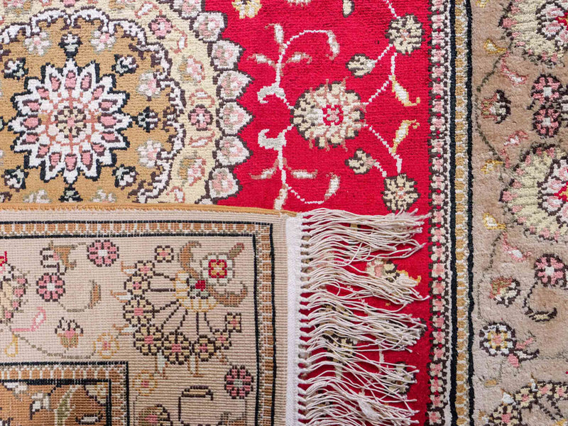 Seda chinesa Tapete 121x78cm - Tapete Oriental