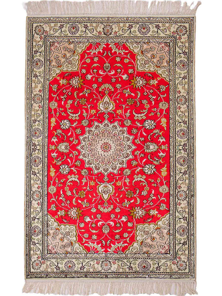 China Seide Teppich 122x78cm - Orientteppich