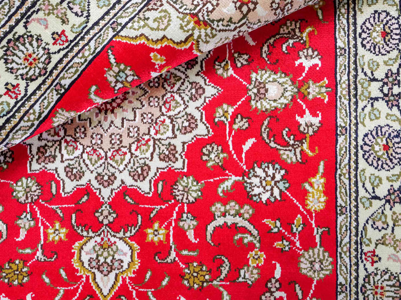 China Seide Teppich 122x78cm - Orientteppich