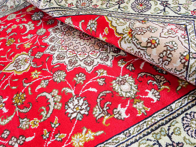 China Seide Teppich 122x78cm - Orientteppich