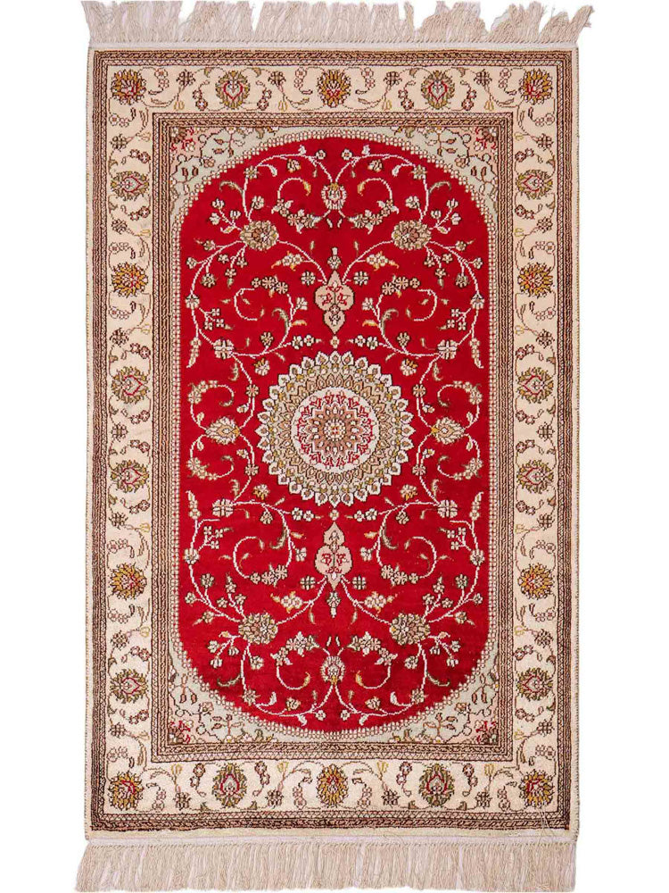 Seda chinesa Tapete 76x122cm - Tapete Oriental