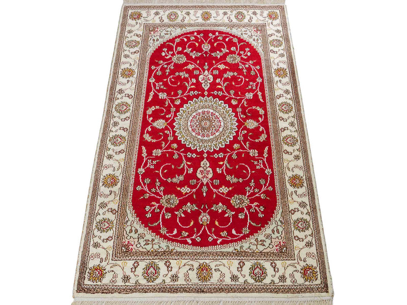 Seda chinesa Tapete 76x122cm - Tapete Oriental