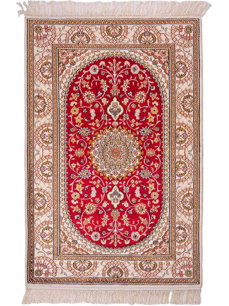 Seda chinesa Tapete 81x122cm - Tapete Oriental