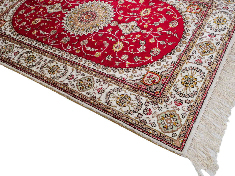 Seda chinesa Tapete 120x77cm - Tapete Oriental