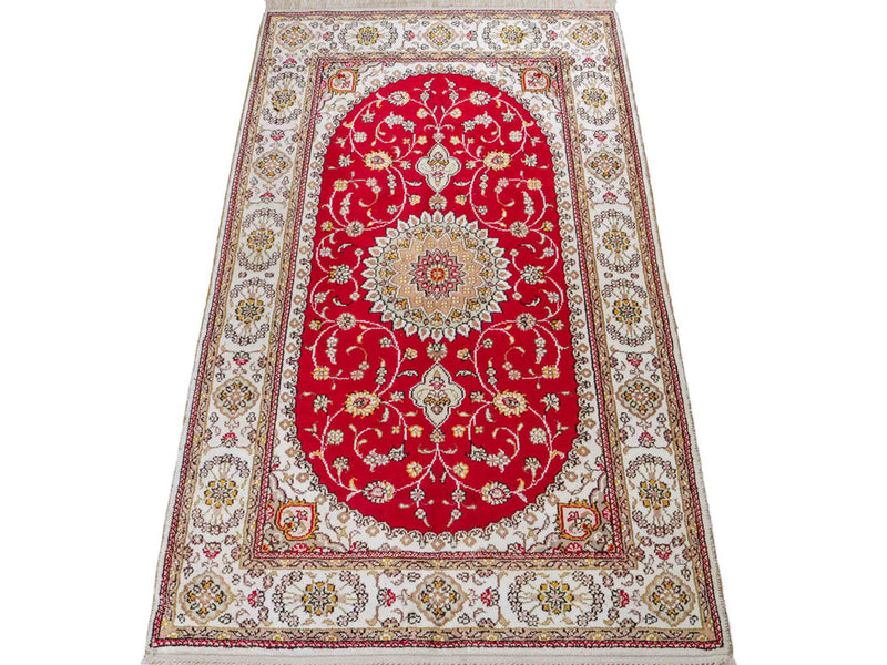 Seda chinesa Tapete 120x77cm - Tapete Oriental
