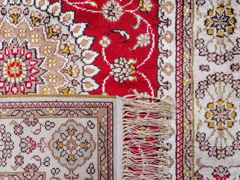 Seda chinesa Tapete 120x77cm - Tapete Oriental