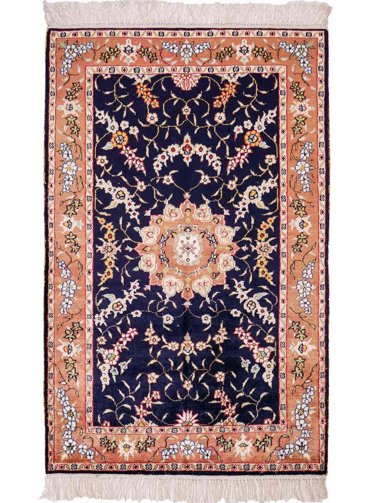 Seda chinesa Tapete 123x78cm - Tapete Oriental