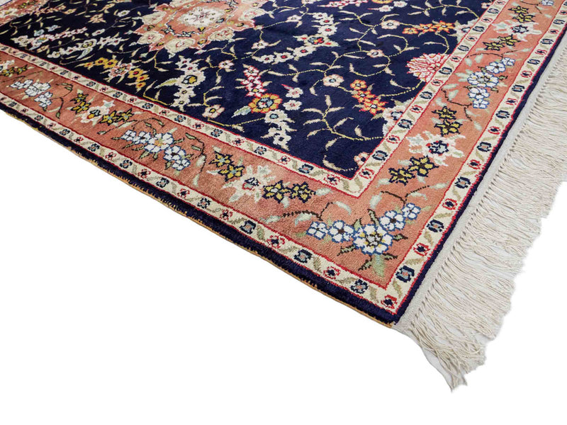 Seda chinesa Tapete 123x78cm - Tapete Oriental