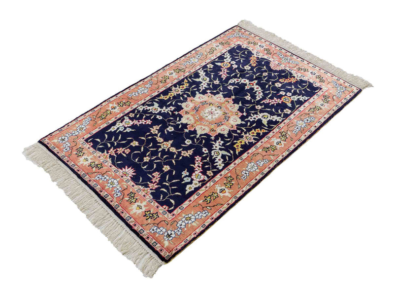 Seda chinesa Tapete 123x78cm - Tapete Oriental