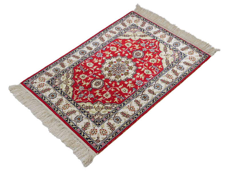 Seda chinesa Tapete 60x89cm - Tapete Oriental