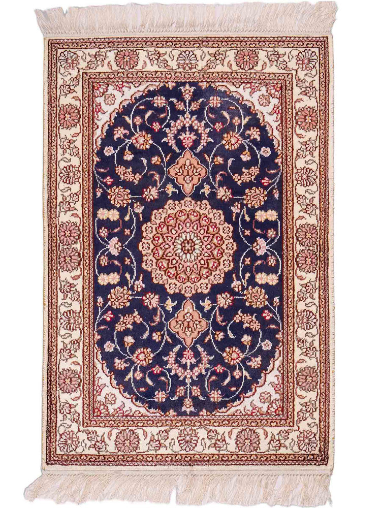 Seda chinesa Tapete 62x92cm - Tapete Oriental