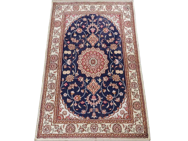 Seda chinesa Tapete 62x92cm - Tapete Oriental