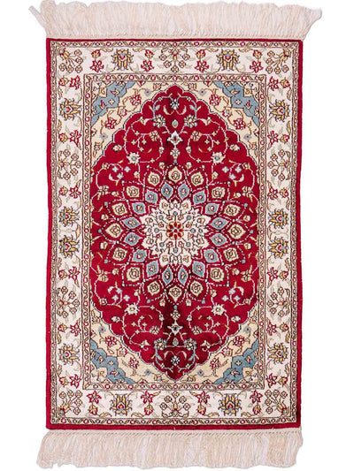 Seda chinesa Tapete 56x87cm - Tapete Oriental