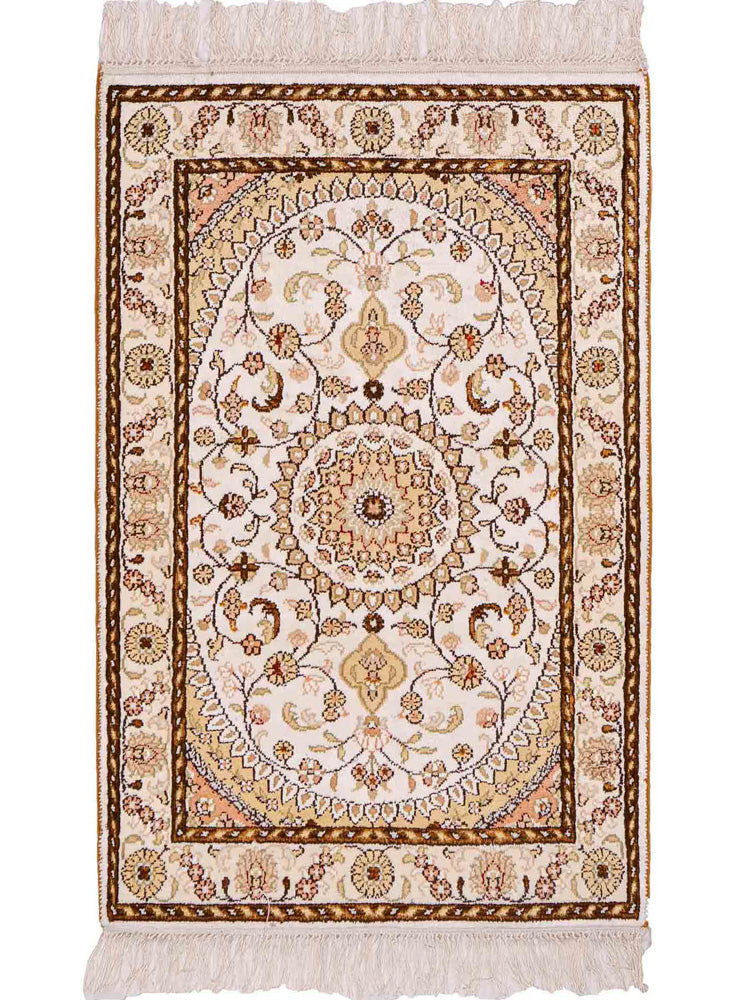 Seda chinesa Tapete 88x59cm - Tapete Oriental