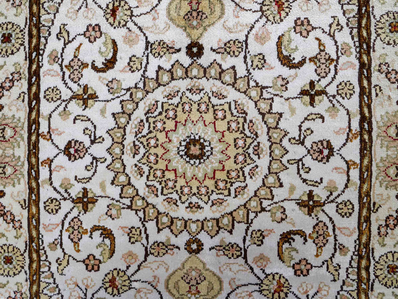 Seda chinesa Tapete 88x59cm - Tapete Oriental
