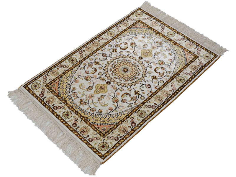 Seda chinesa Tapete 88x59cm - Tapete Oriental