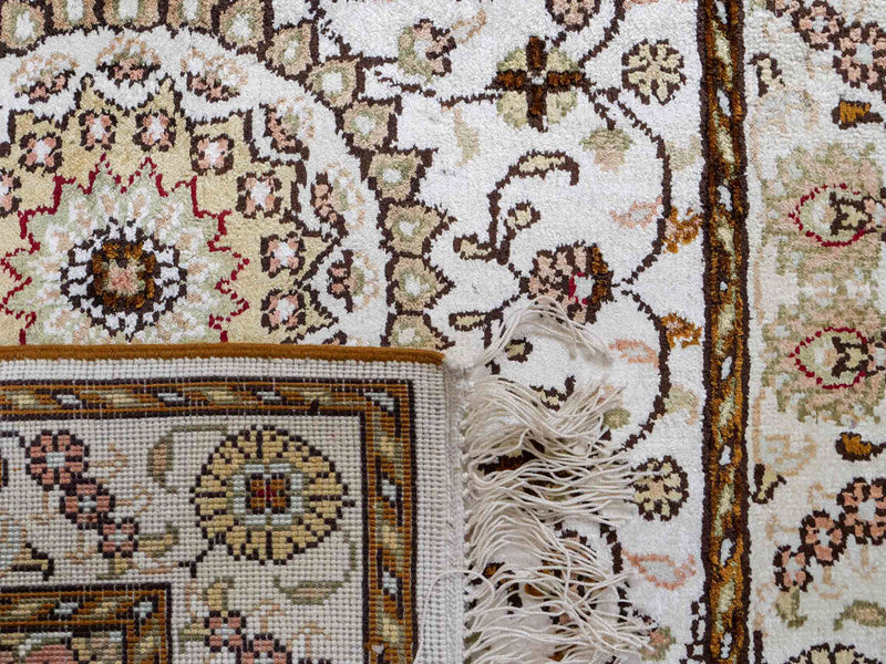 Seda chinesa Tapete 88x59cm - Tapete Oriental