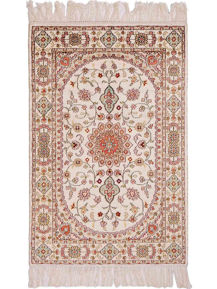 China Seide Tapete 89x59cm - Tapete Oriental