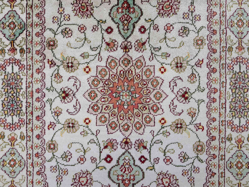 China Seide Tapete 89x59cm - Tapete Oriental