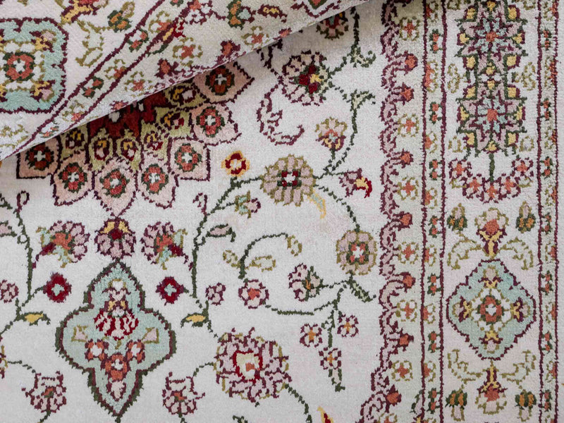 China Seide Tapete 89x59cm - Tapete Oriental