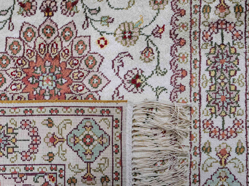 China Seide Tapete 89x59cm - Tapete Oriental