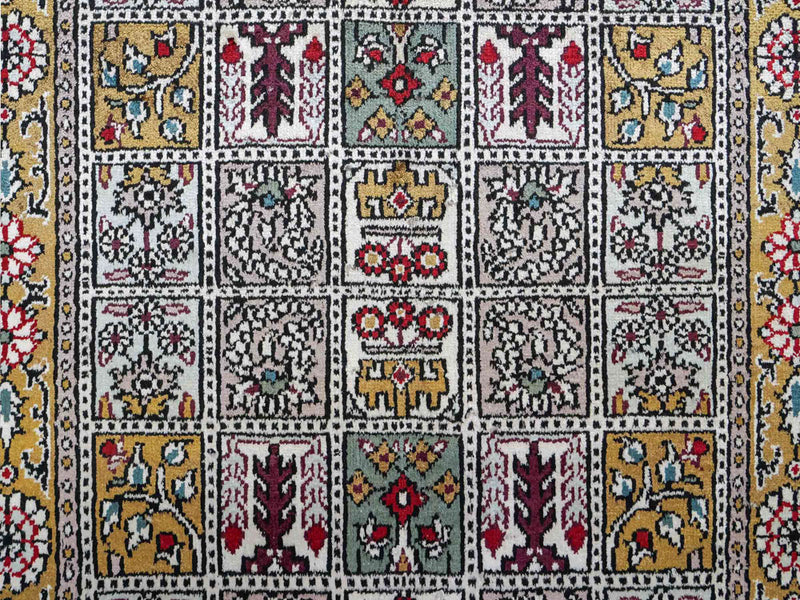 Seda chinesa Tapete 93x63cm - Tapete Oriental