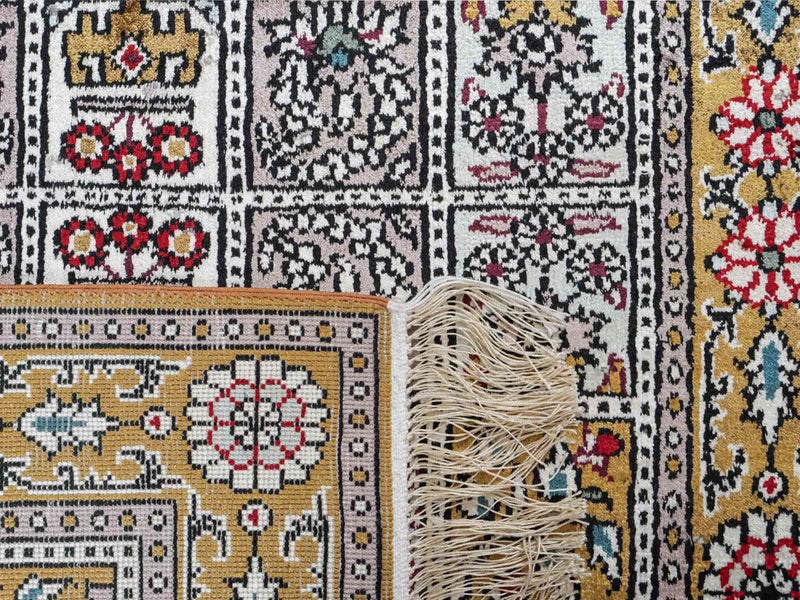 Seda chinesa Tapete 93x63cm - Tapete Oriental