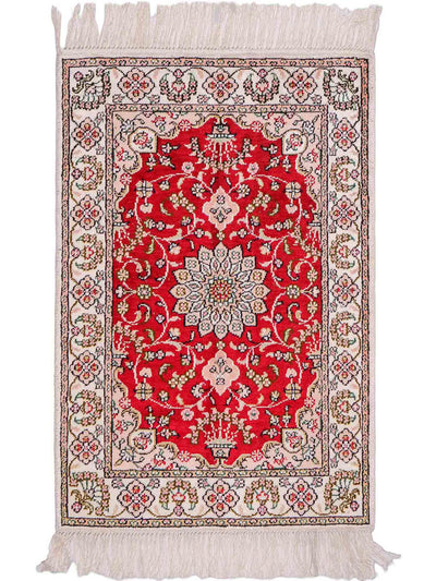 Seda chinesa Tapete 62x89cm - Tapete Oriental