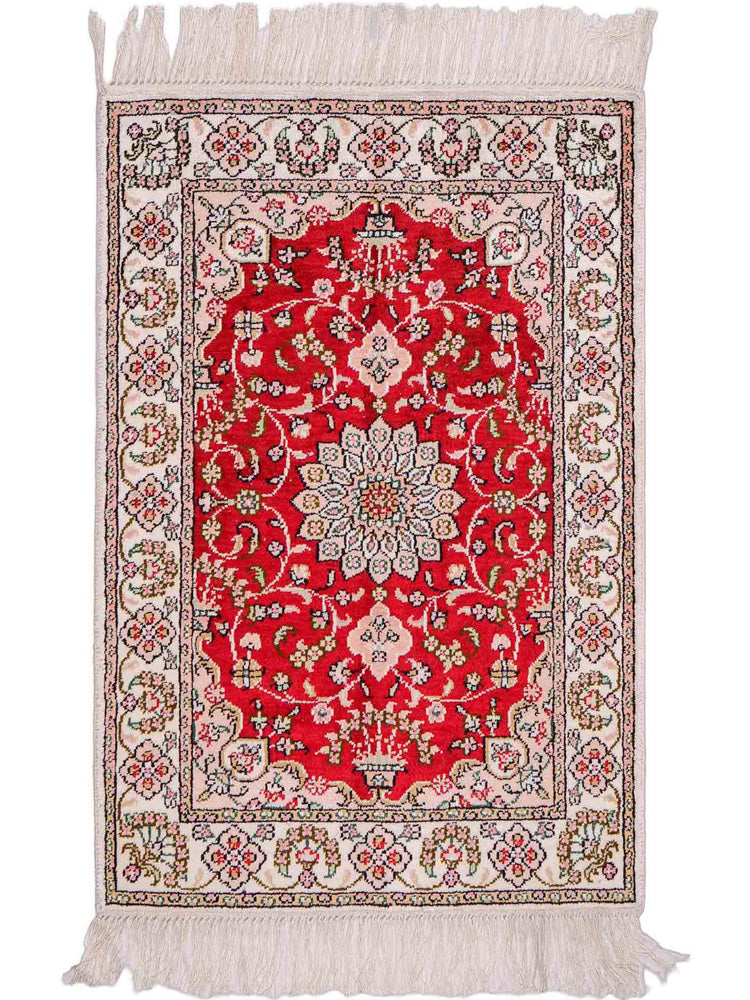 China Seide Teppich 89x62cm - Orientteppich