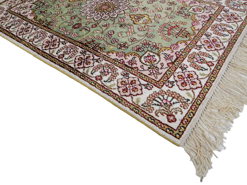 Seda chinesa Tapete 92x63cm - Tapete Oriental