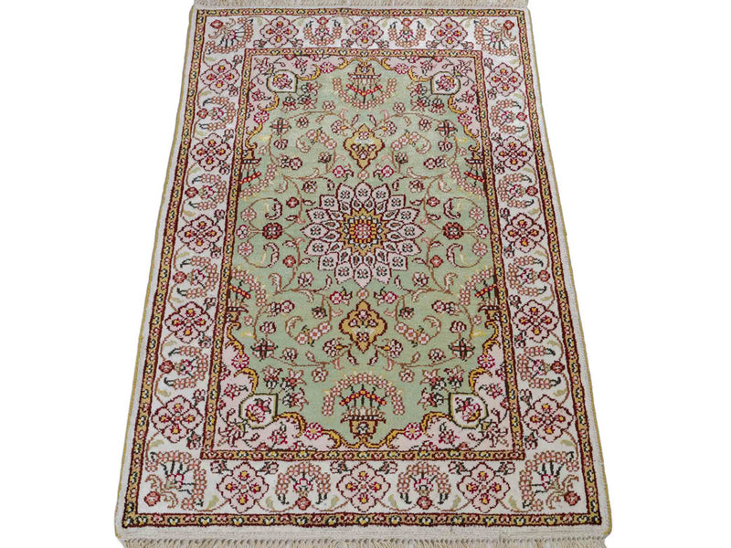 Seda chinesa Tapete 92x63cm - Tapete Oriental