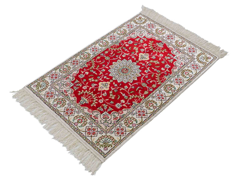 China Seide Teppich 89x62cm - Orientteppich