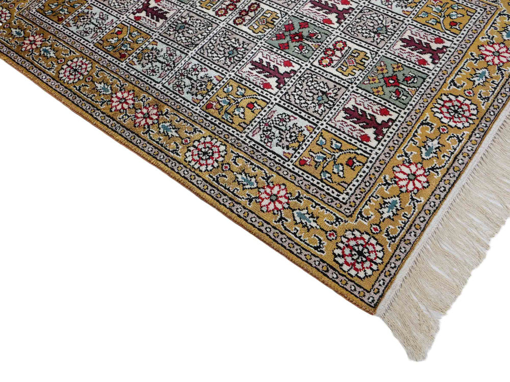Seda chinesa Tapete 92x64cm - Tapete Oriental