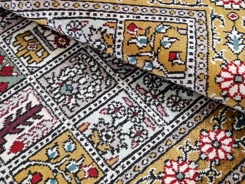 Seda chinesa Tapete 92x64cm - Tapete Oriental