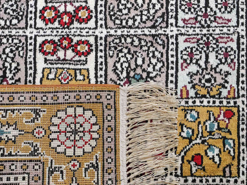 Seda chinesa Tapete 92x64cm - Tapete Oriental