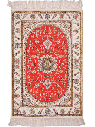 Seda chinesa Tapete 61x93cm - Tapete Oriental