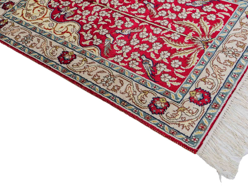 Seda chinesa Tapete 58x87cm - Tapete Oriental