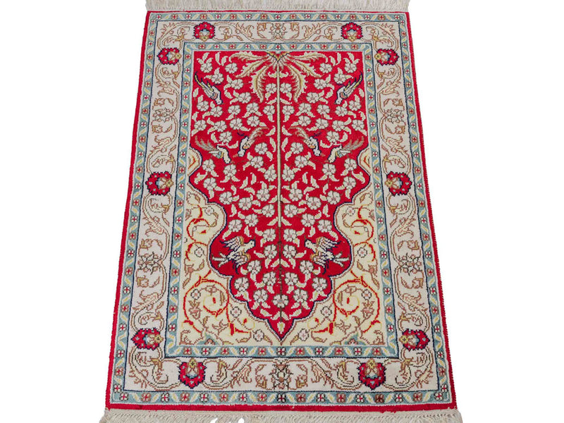 Seda chinesa Tapete 58x87cm - Tapete Oriental