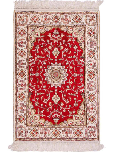 Seda chinesa Tapete 62x89cm - Tapete Oriental