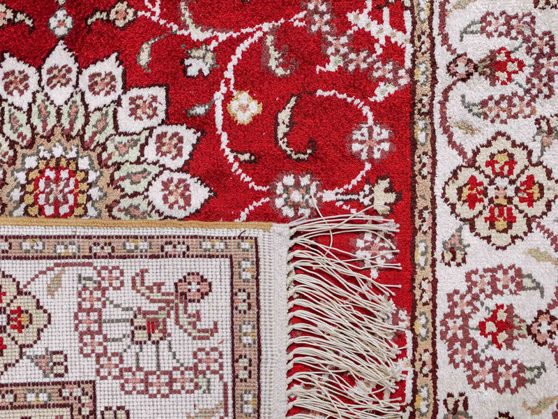 Seda chinesa Tapete 89x62cm - Tapete Oriental