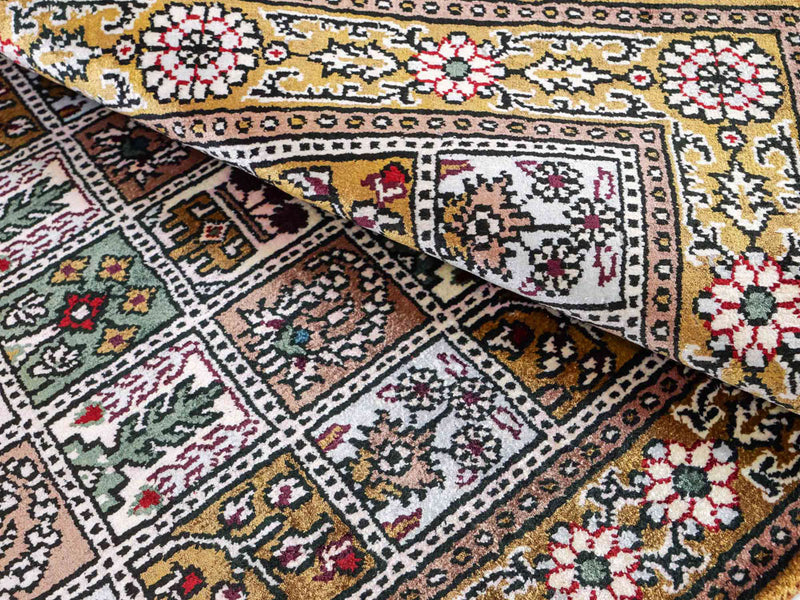 Seda chinesa Tapete 92x62cm - Tapete Oriental