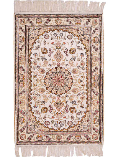 Seda chinesa Tapete 63x93cm - Tapete Oriental