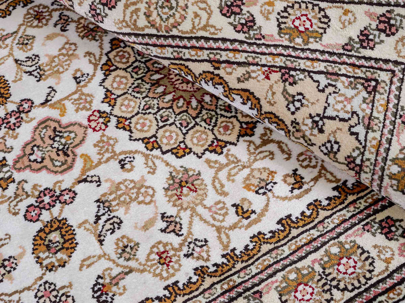 Seda chinesa Tapete 93x63cm - Tapete Oriental